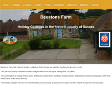 Tablet Screenshot of beestonsfarm.co.uk